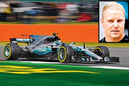 Valtteri Bottas edges out teammate Lewis Hamilton at British Grand Prix practice