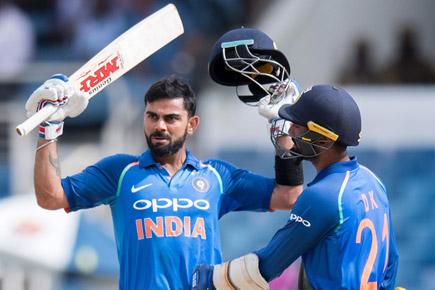 Virat Kohli scores ton as India beat West Indies in 5th ODI; clinch series 3-1