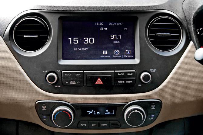 The 7-inch touchscreen is quite intuitive