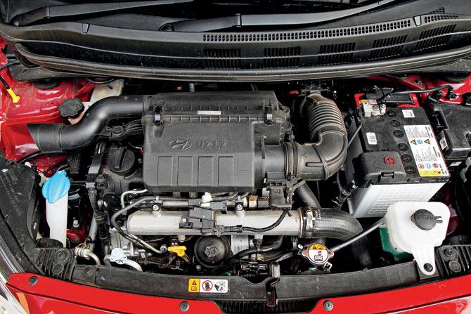 The Xcent is powered by a 1.2-litre turbo-diesel engine that produces 75 PS and 190 Nm of torque