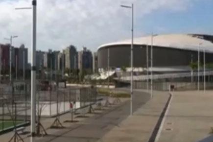 Watch video: Velodrome built for Rio Olympics damaged by fire