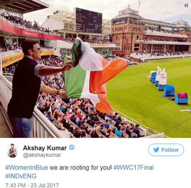 Akshay Kumar trolled for holding Indian flag upside down, deletes 