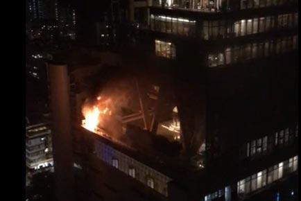 mid-day exclusive video: Fire at Mukesh Ambani's residence, Antilia 