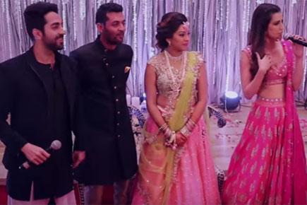 Shocking! Ayushmann Khurrana and Kriti Sanon gate-crashed a wedding