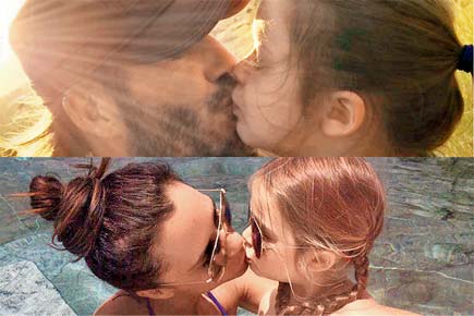 David and Victoria Beckham kiss their daughter on lips, come under fire