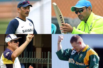 India coach: Shastri top contender; Sehwag, Moody, Klusener on the list