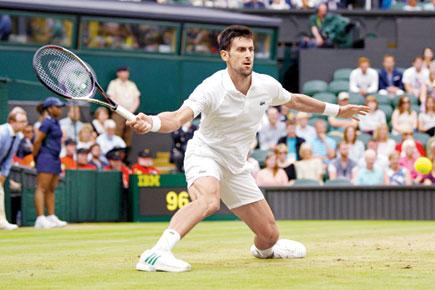 Wimbledon: Novak Djokovic blasts court state for hole in surface