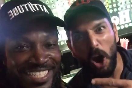 Watch video: Chris Gayle and Yuvraj Singh party the night away!