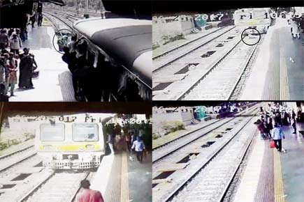 Video: Woman jumps in front of local at Ghatkopar then disappears