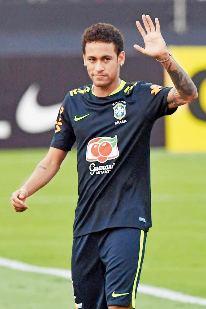 Barcelona striker Neymar