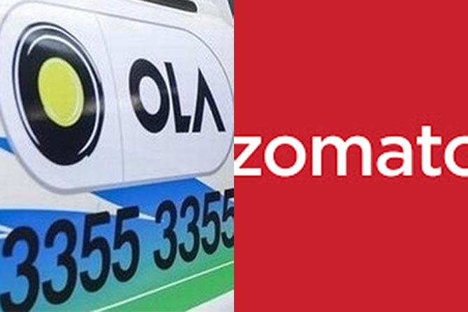 Now, book Ola ride from Zomato app