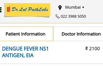 Paid over Rs 600 for dengue tests at Mumbai path labs? You've been cheated