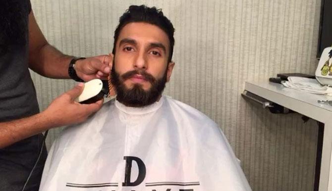 This video of Ranveer Singh shaving off his beard is breaking the internet, but he isn