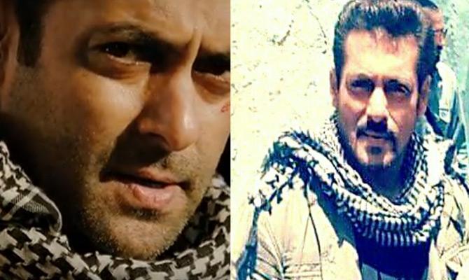 Salman Khan wears a scarf