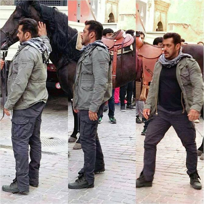 Salman Khan back in action on the sets of 