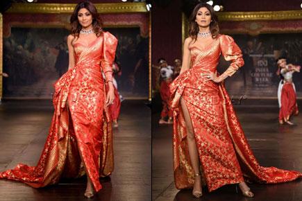 Shilpa Shetty looks like a goddess as she rules the runway