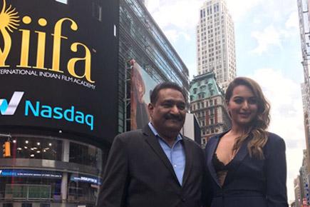 IIFA 2017: Sonakshi Sinha rings Nasdaq bell in New York, see photos and videos