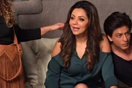 Photos: Shah Rukh Khan and wife Gauri Khan shoot for ad together