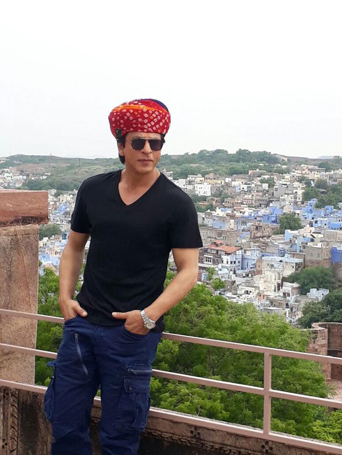 SRK in Jodhpur