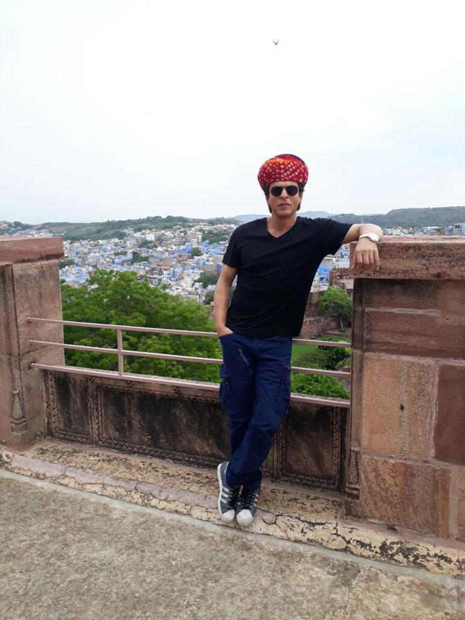 Shah Rukh Khan in Jodhpur