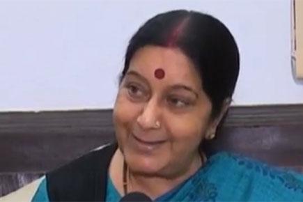 Sushma Swaraj once again comes to rescue of daughter-in-law from Pakistan