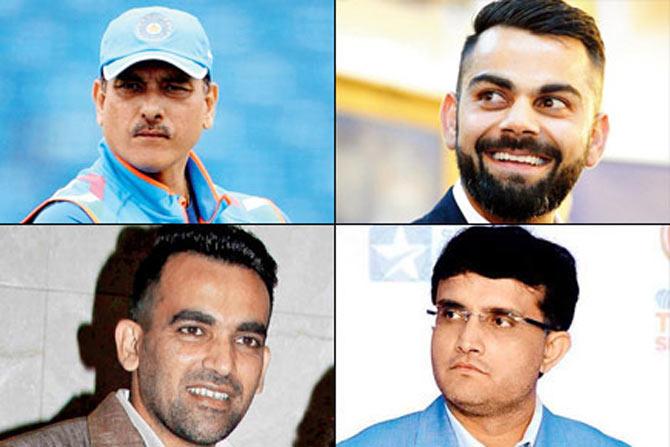India coach: Virat Kohli gets Ravi Shastri, Sourav Ganguly gets Zaheer Khan and Rahul Dravid