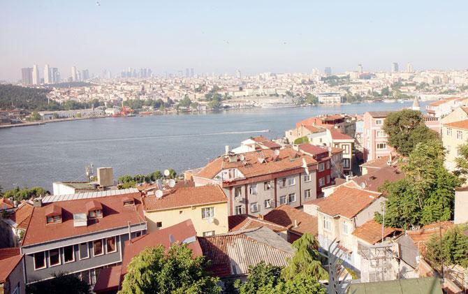 The Golden Horn, as seen from the Fatih Mosque. PIC/Rosalyn D