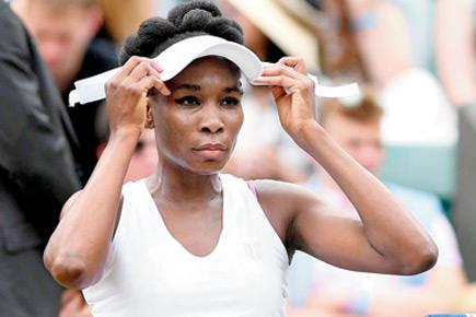 WIimbledon: Venus Williams sobs over accident questions