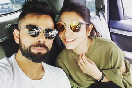 Virat Kohli shares a selfie with Anushka Sharma, calls her his 'love'