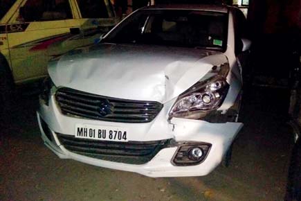 Mumbai: Speeding driver jumps divider, damages two cars on JJ bridge