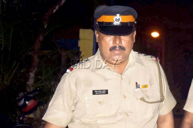 Assistant police inspector Nitin Sapkal, who was assaulted by the drunk duo