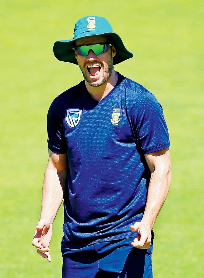 South Africa skipper AB de Villiers