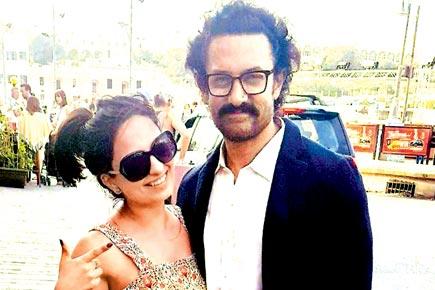 Aamir Khan sports a nose ring on sets of 'Thugs of Hindostan' in Malta