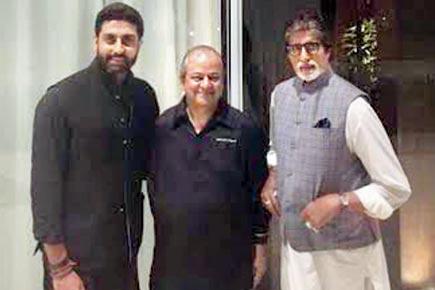 Amitabh Bachchan celebrates wedding anniversary with family