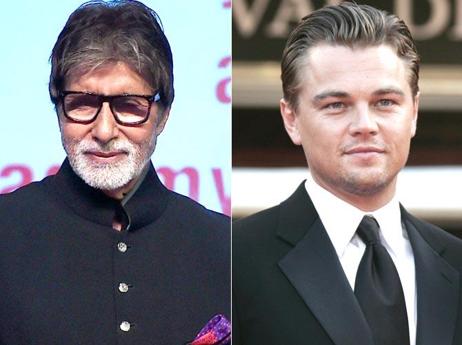 Amitabh Bachchan and Leonardo DiCaprio