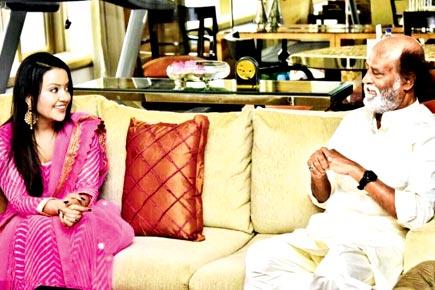 Rajinikanth meets Amruta Fadnavis, see photos