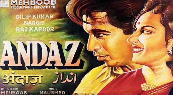 Poster of Andaz (1949)