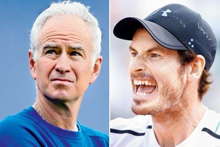 Andy Murray slams John McEnroe over 'distant fourth' claim