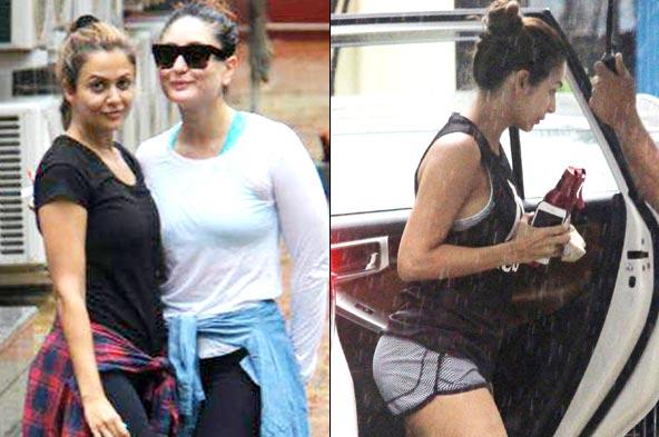  Photos: Kareena Kapoor Khan, Malaika Arora sweat it out at gym