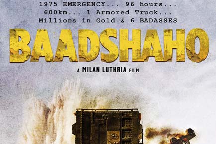 The impressive teaser poster of Ajay Devgn's 'Badshaaho' has been unveiled