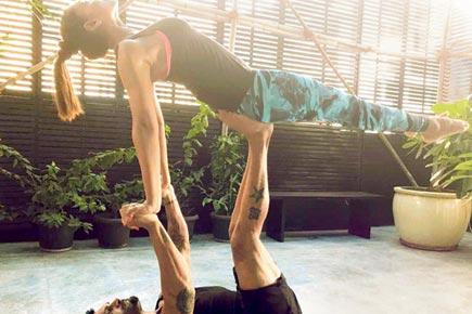 Bipasha Basu and Karan Singh Grover's yogic way of life