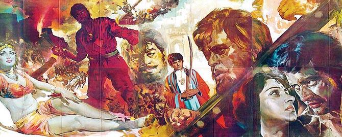 A Bollywood artwork