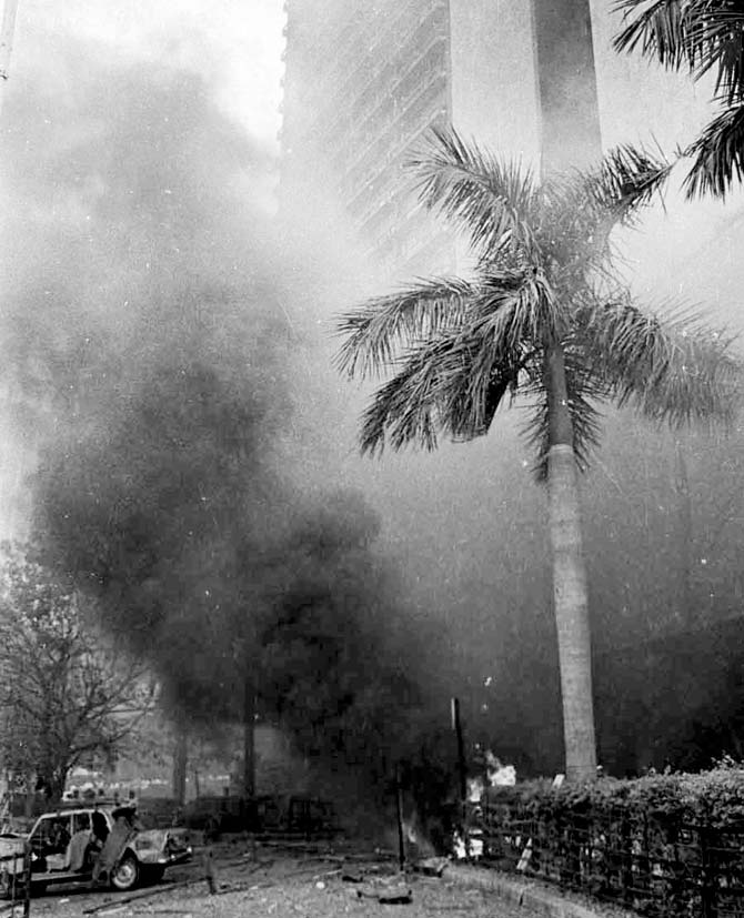 20 people died in the car bomb blast outside Air India building on March 12, 1993