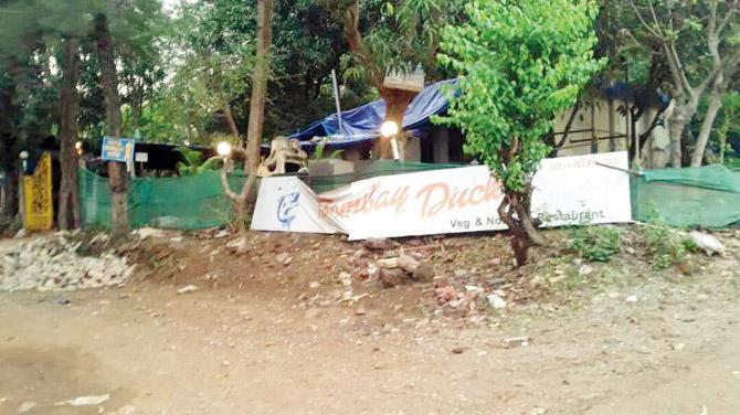 The Bombay Duck restaurant in Yeoor