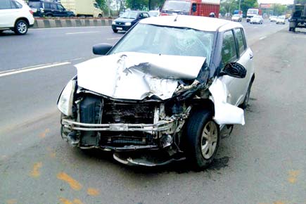 Mumbai: 3 hurt after speeding BMC dumper crashes into their vehicle