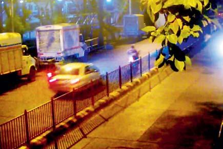 Car rams into South Mumbai couple on bike; cops clueless