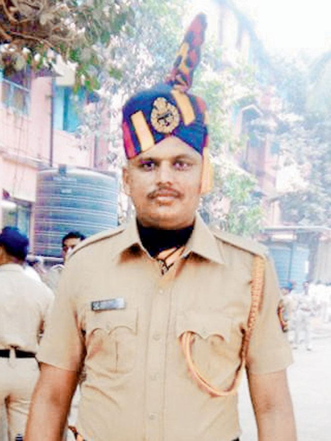 Constable Sushant Jadhav