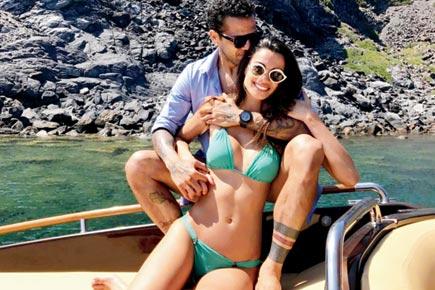 Juventus star Dani Alves takes girlfriend on boat trip for birthday