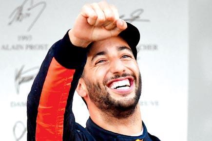 Formula One: Ricciardo wins Azerbaijan Grand Prix as Vettel, Hamilton clash
