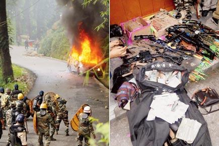 Violence, weapons, and stones take over Darjeeling protest